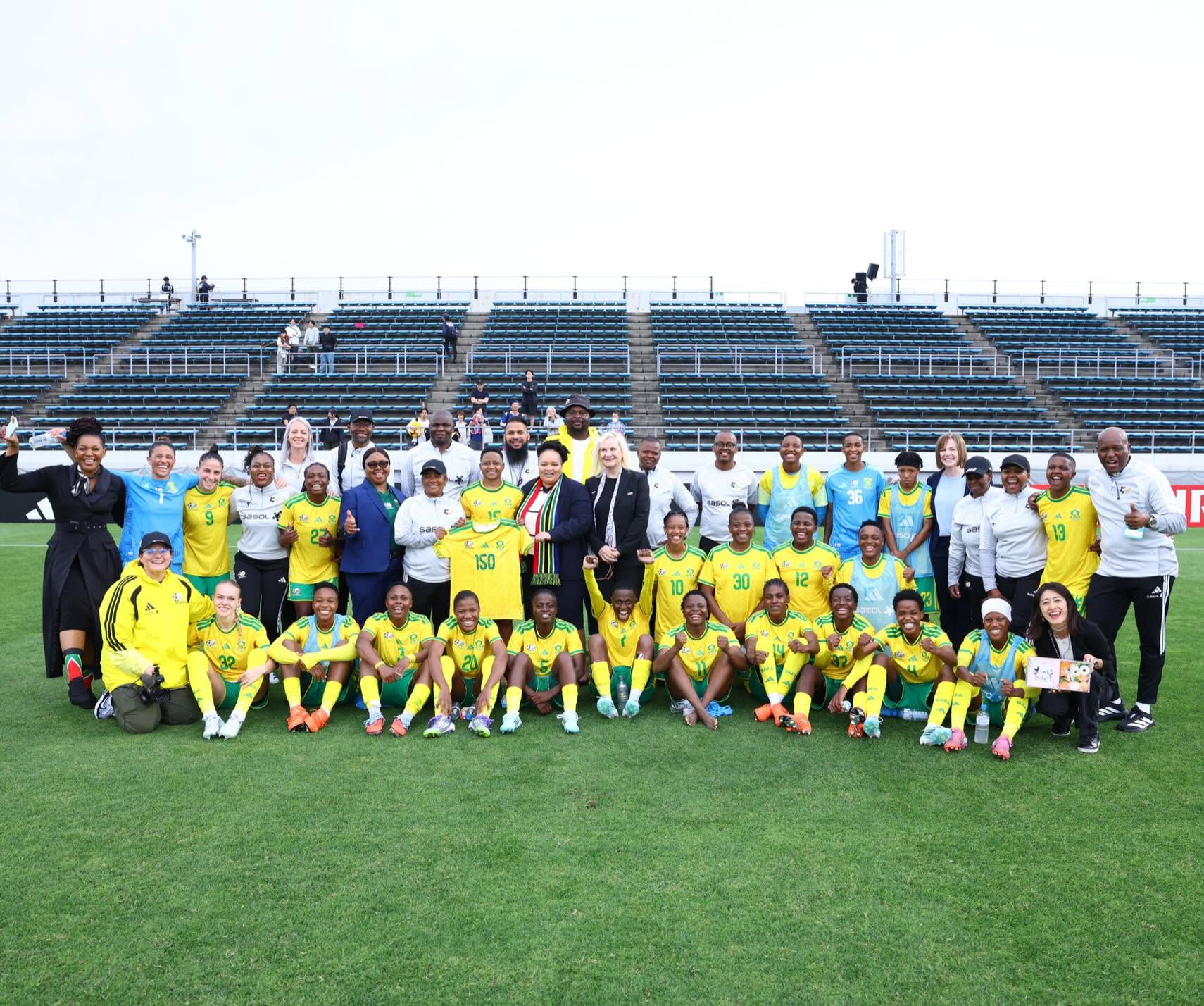 Linda Motlhalo Fires Banyana Banyana to Victory Over Japan